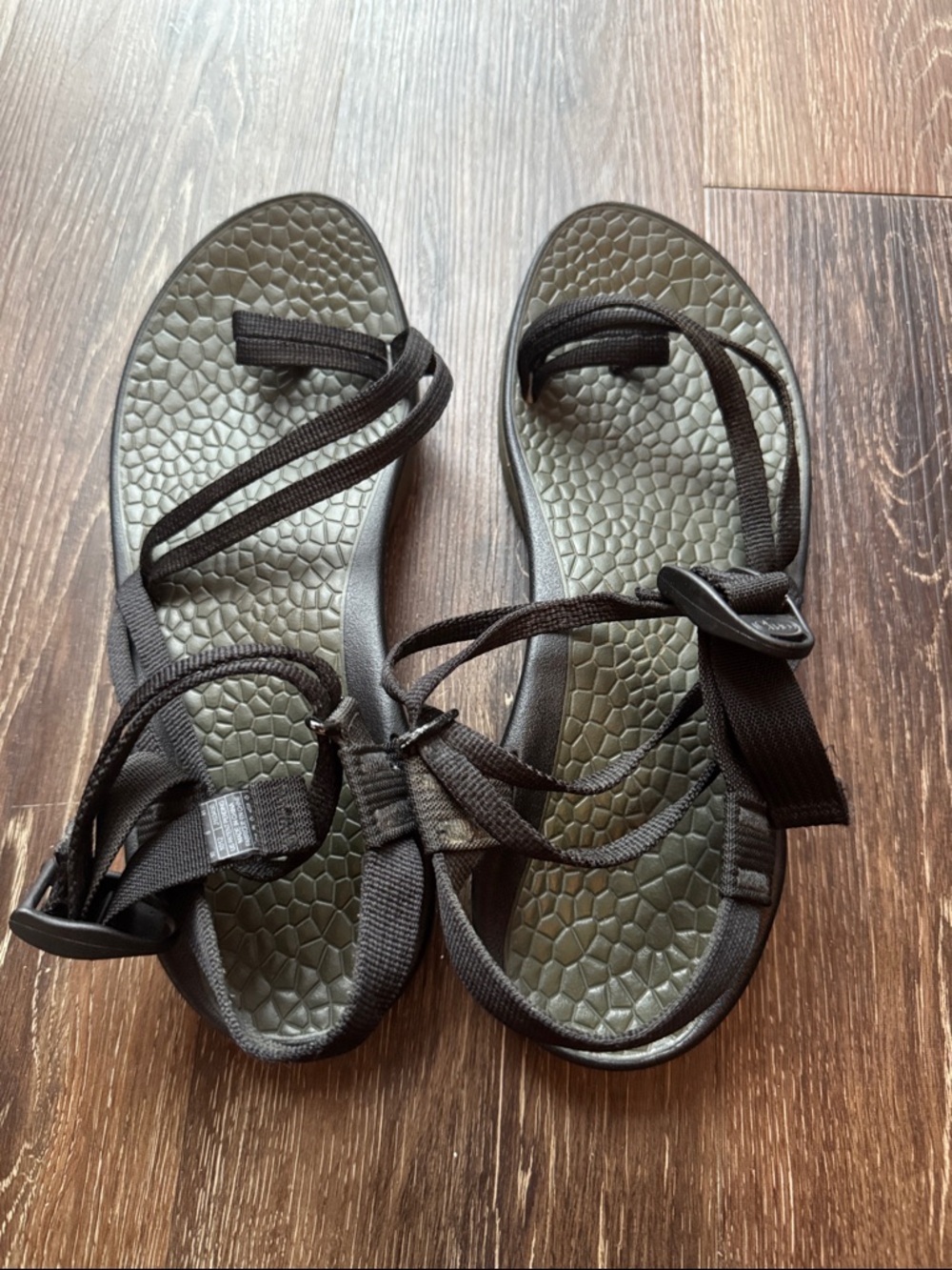Black Chaco sandals
